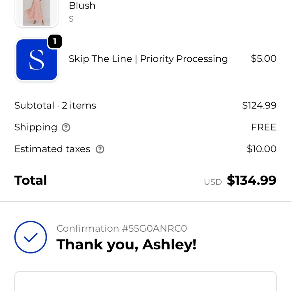 Hello Molly Blush Floral Maxi Dress - Picture 2 of 4